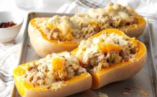 Baked Stuffed Butternut Squash