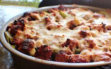 Spicy Premio Sausage Garden Ratatouille Pie