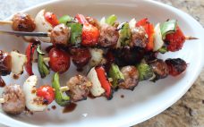 balsamic glazed kebabs