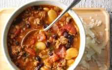 Sassy-Sausage Bean Soup