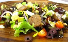 Grilled Grecian Sausage Salad