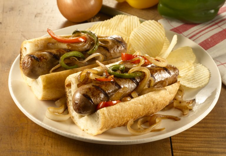 Premio Stadium Sausage & Peppers Recipe | Premio Foods