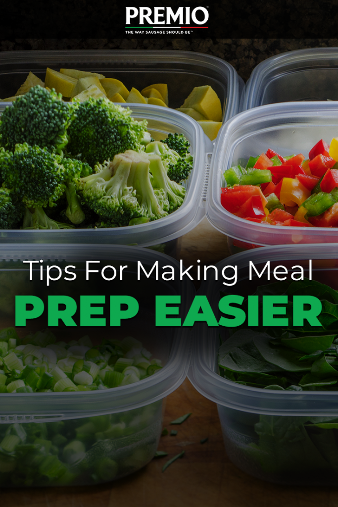 Tips for Making Meal Prep Easier