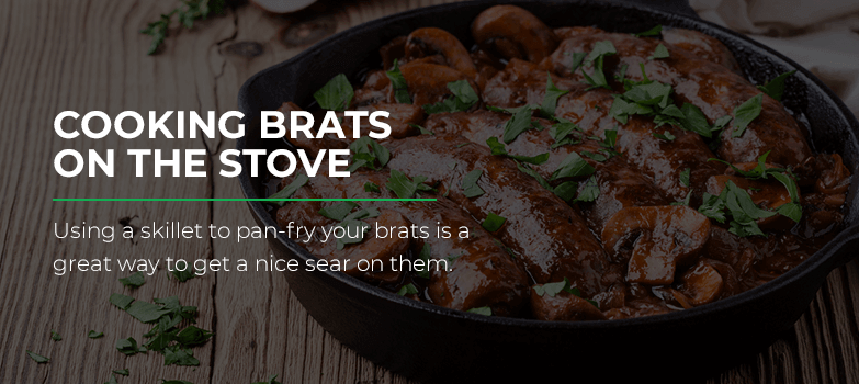 How to Cook Brats on the Stove