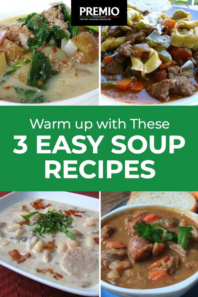 3 Easy Soup Recipes