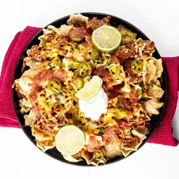 Ground Pork Nachos | Premio Foods