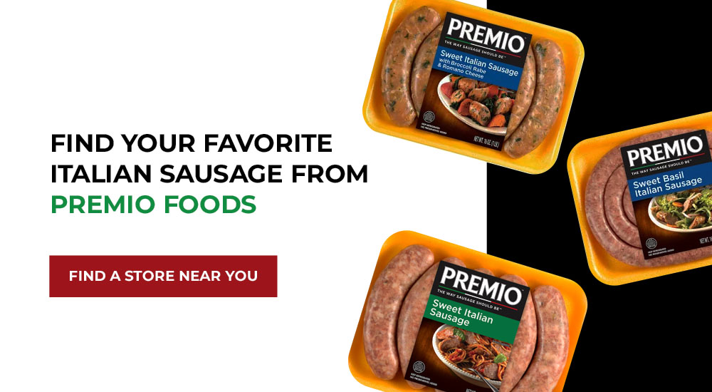 Find your favorite Premio sausage